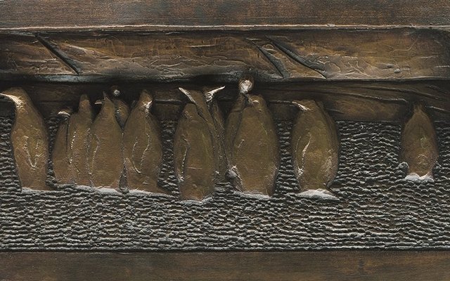 King Penguin - Bronze cast